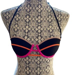 Victoria's Secret Bikini Top Size 32C Block colored